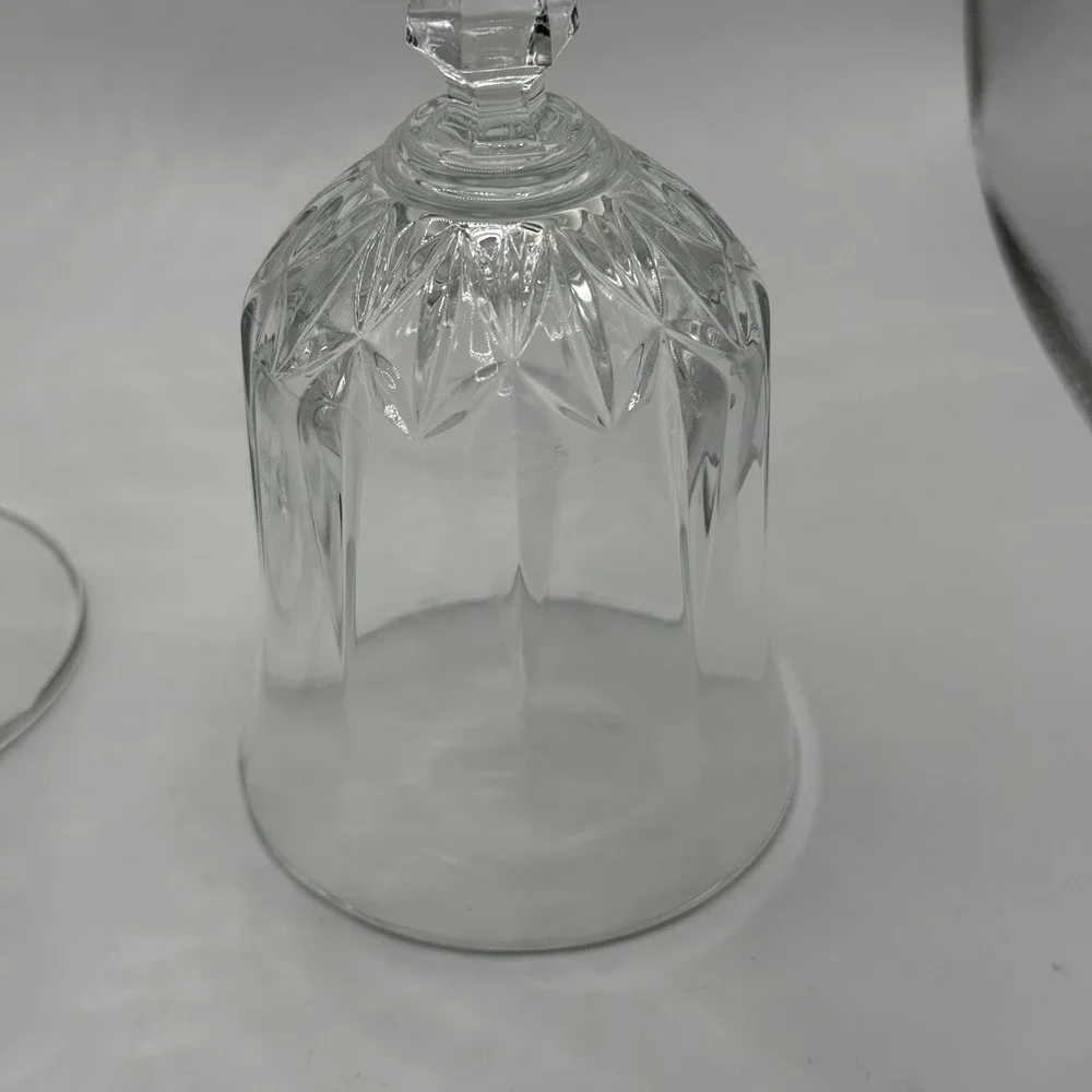 VINTAGE Set Of 2 PRINCESS WINE GOBLETS 24% LEAD CRYSTAL‎ IN ORIGINAL BOX UNUSED
